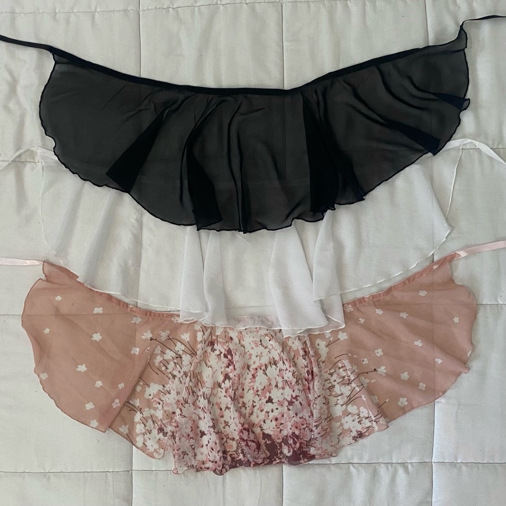 Kids Tie-On Ballet Skirts